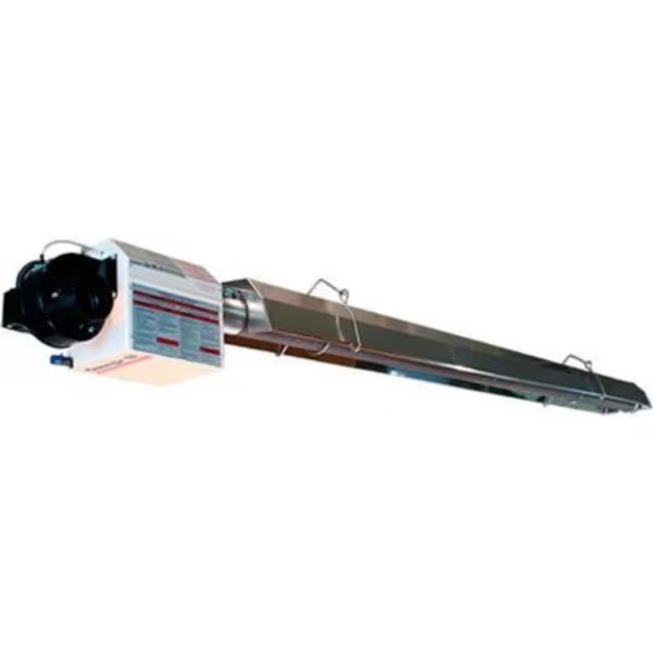 Omega IIÂ Natural Gas Infrared Straight Tube Heater, 20' Tube Length, 45000 BTU, Combustion Research Corporation, Mfr#: 0921.20NG.S